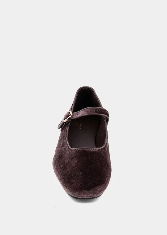 Annabelle - Taupe Velvet