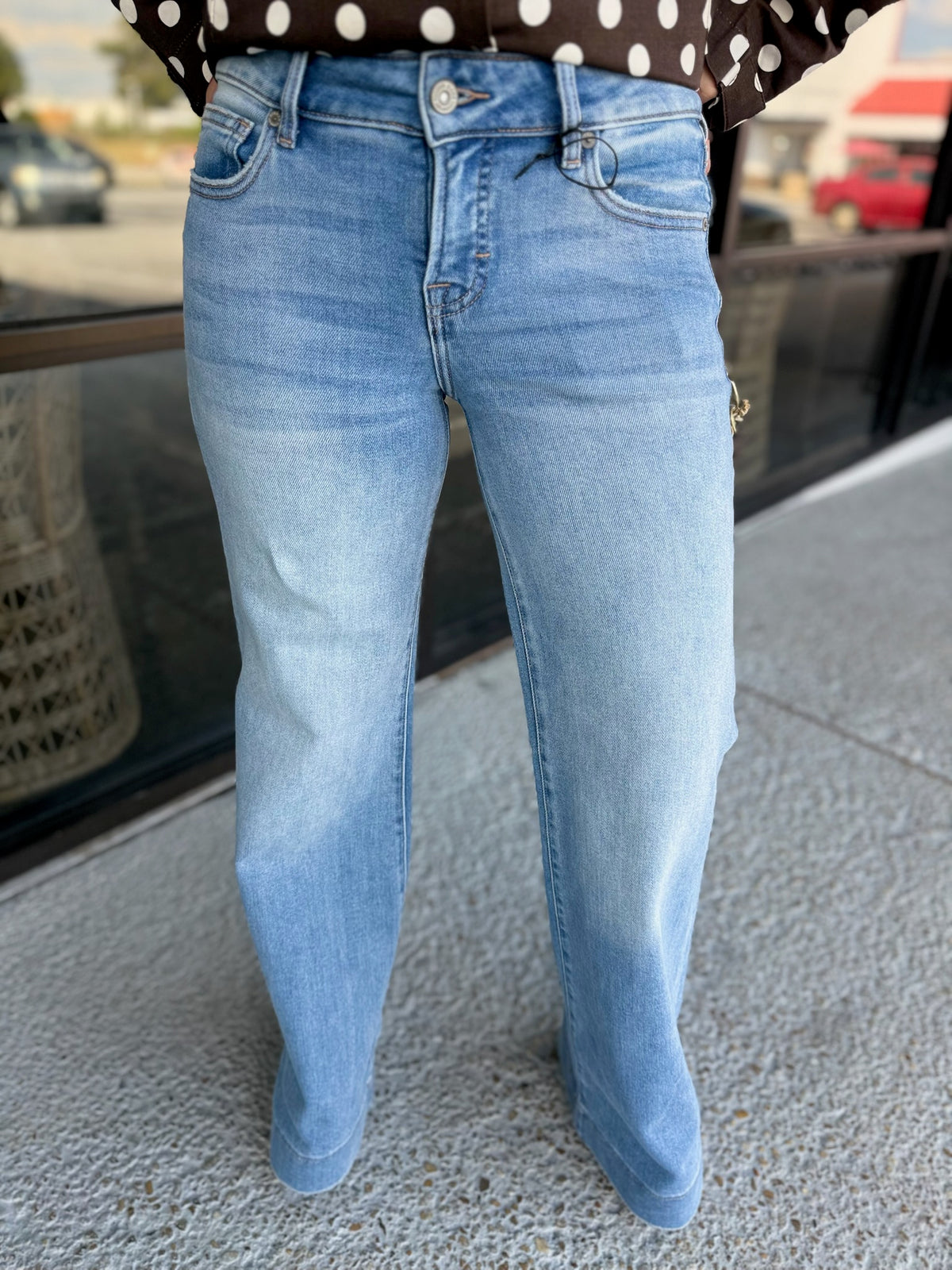 Happi Low Rise Hidden Jeans