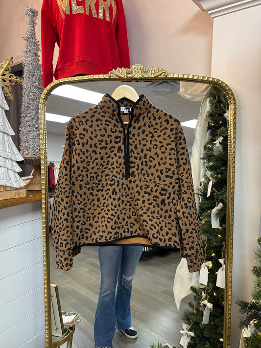 Wild Run Leopard Sweater