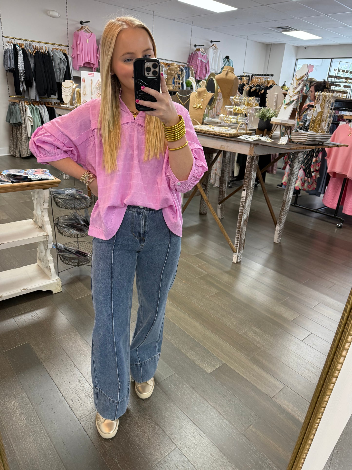 Cotton Candy Top - Pink