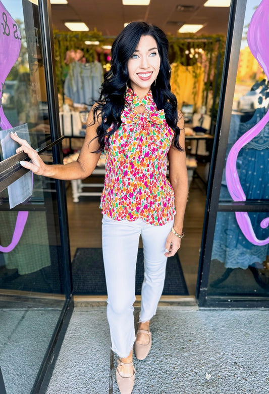 Watercolor Dreams Top - Multi