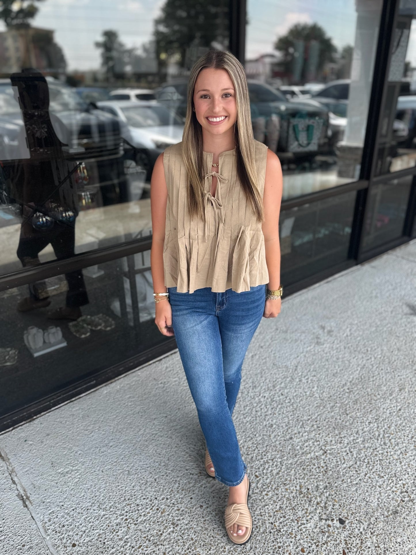 The Bowtiful Babe Top