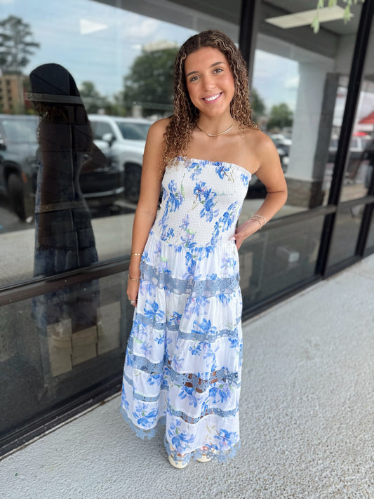 Something Blue Midi - blue multi