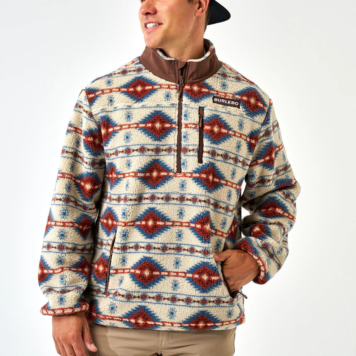 Aztec Camo Sherpa