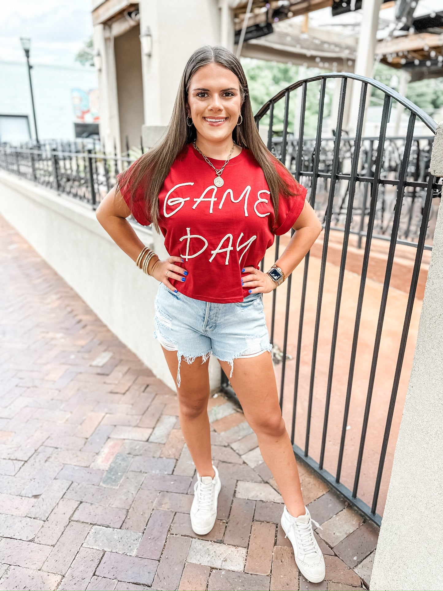 Game Day Tee - Burgundy