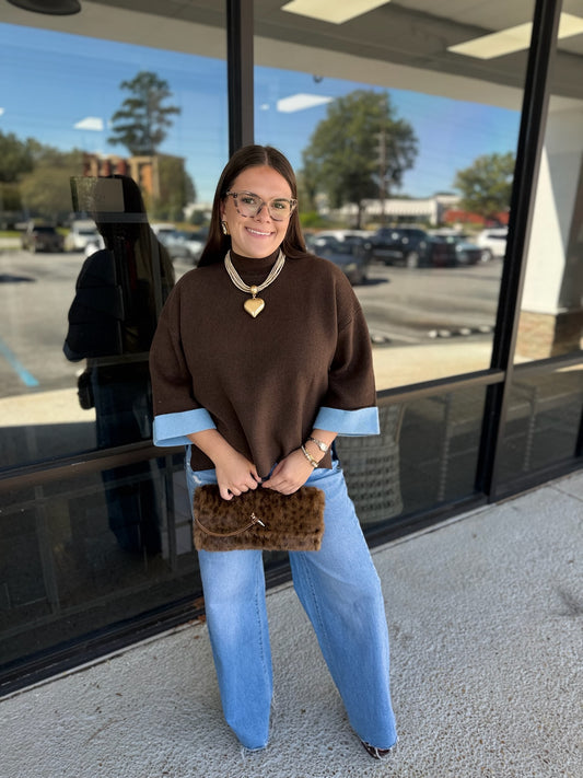 Caroline Top - brown