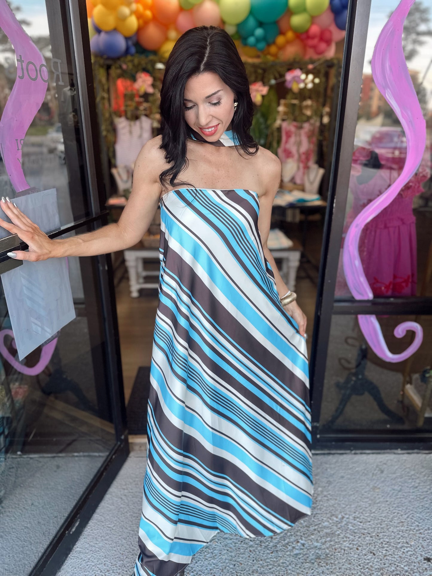 Hendley Maxi - blue mix