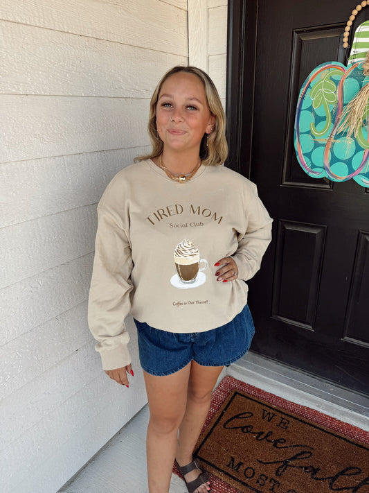 Tired Mom Sweatshirt