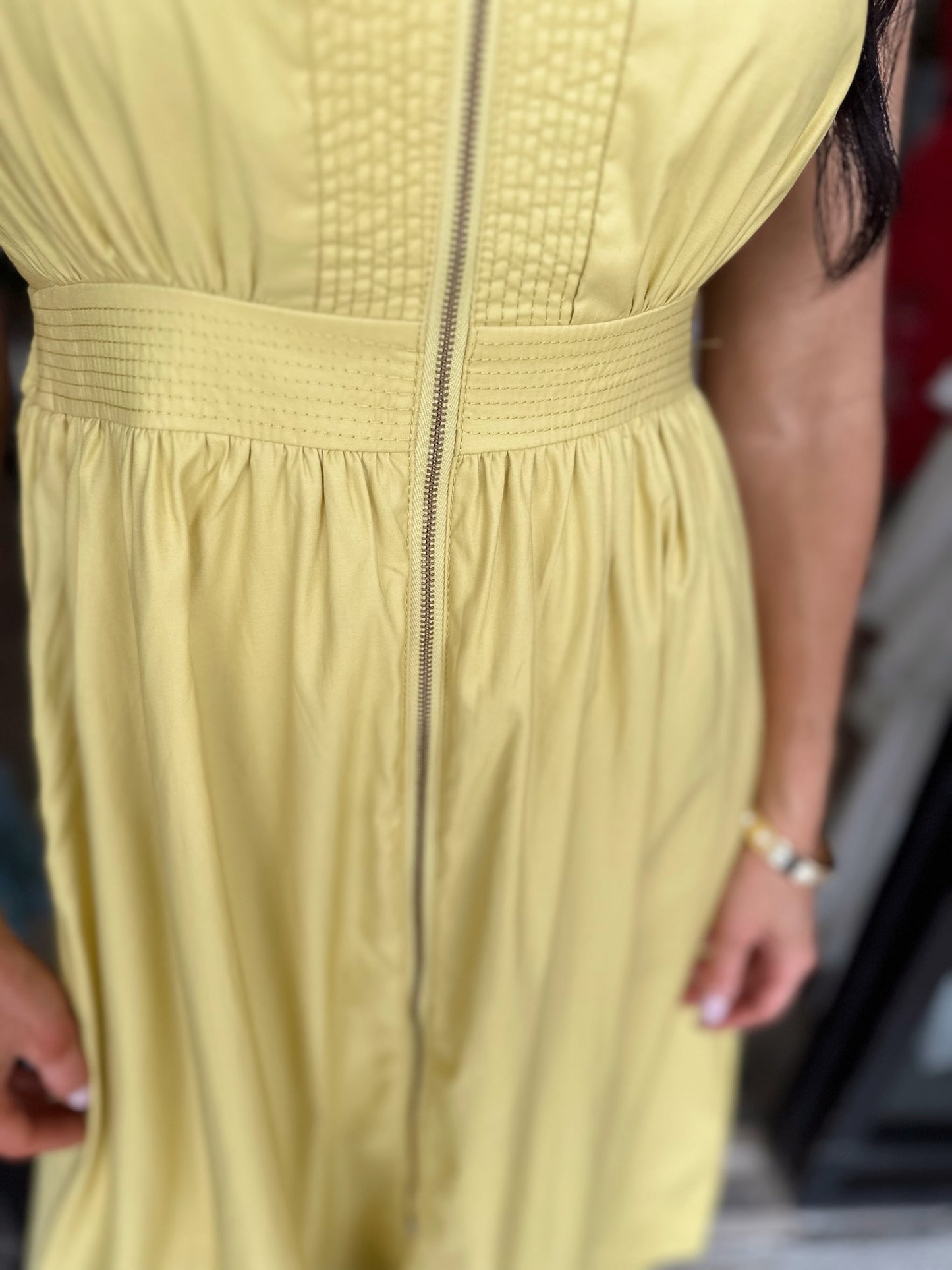 Brownie Dress - citron
