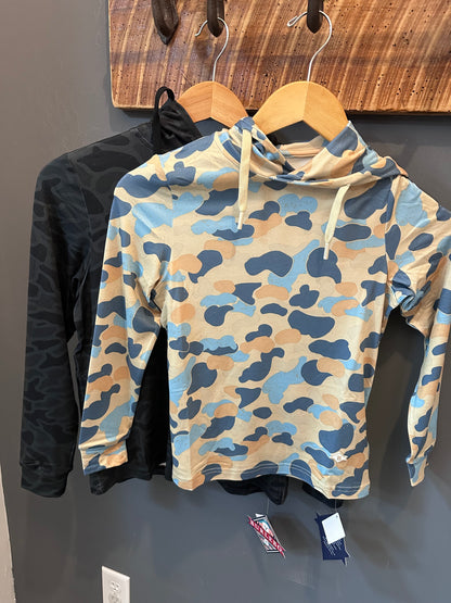 (Y) Performance Hoodie - rockport camo