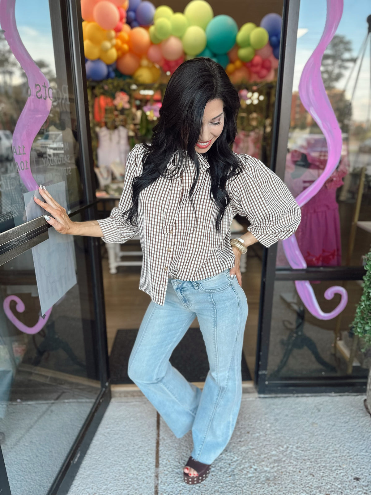 The Daisy Button Up