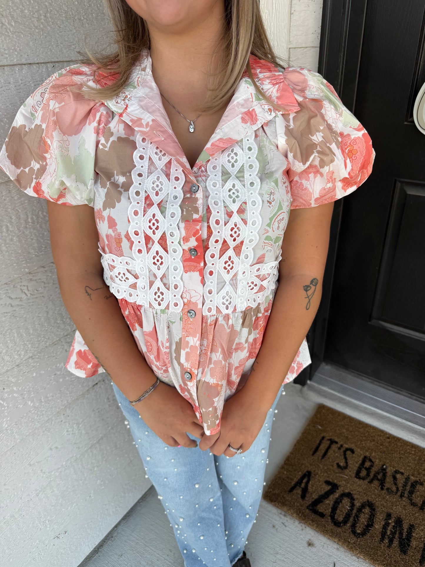 Kelly Top - Orange Mix