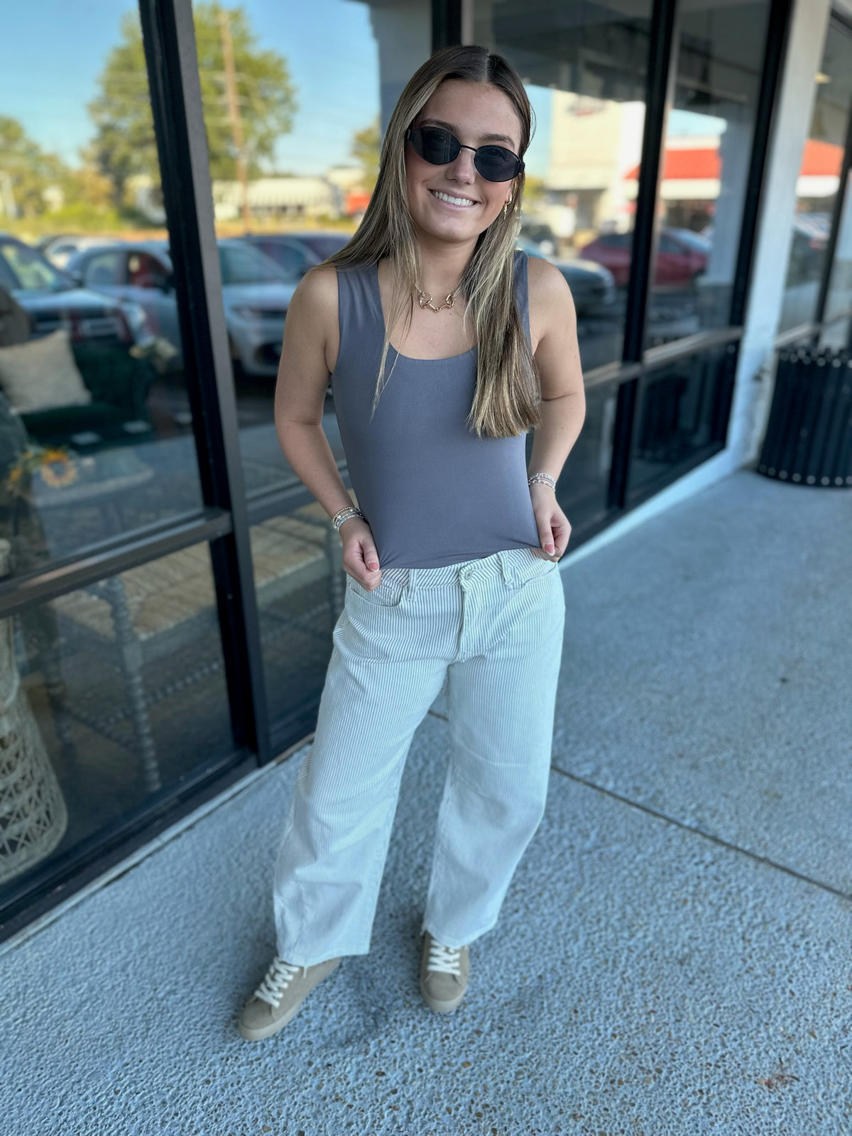 Comfy & Cute Top - grey