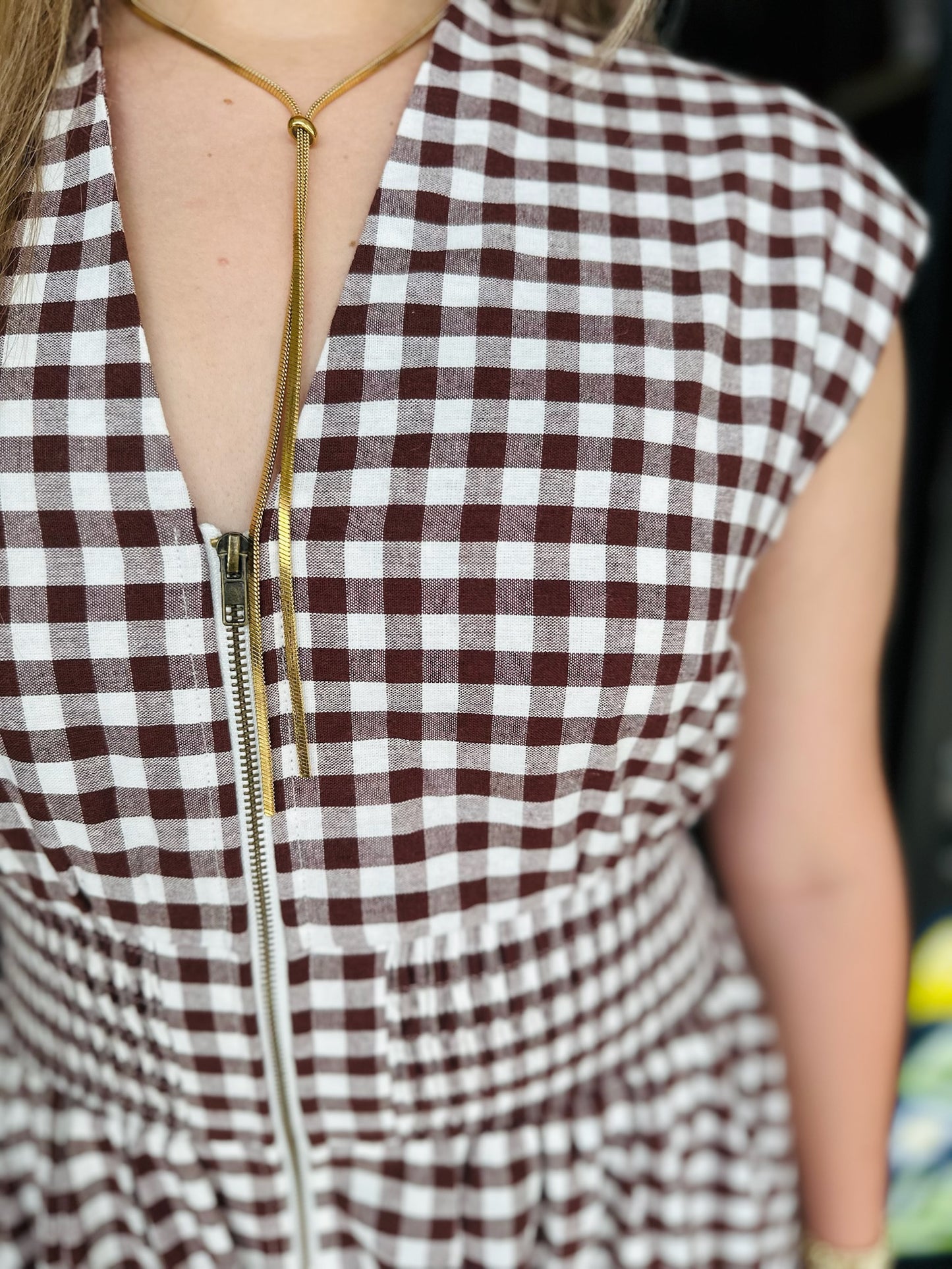 Gingham Time Midi