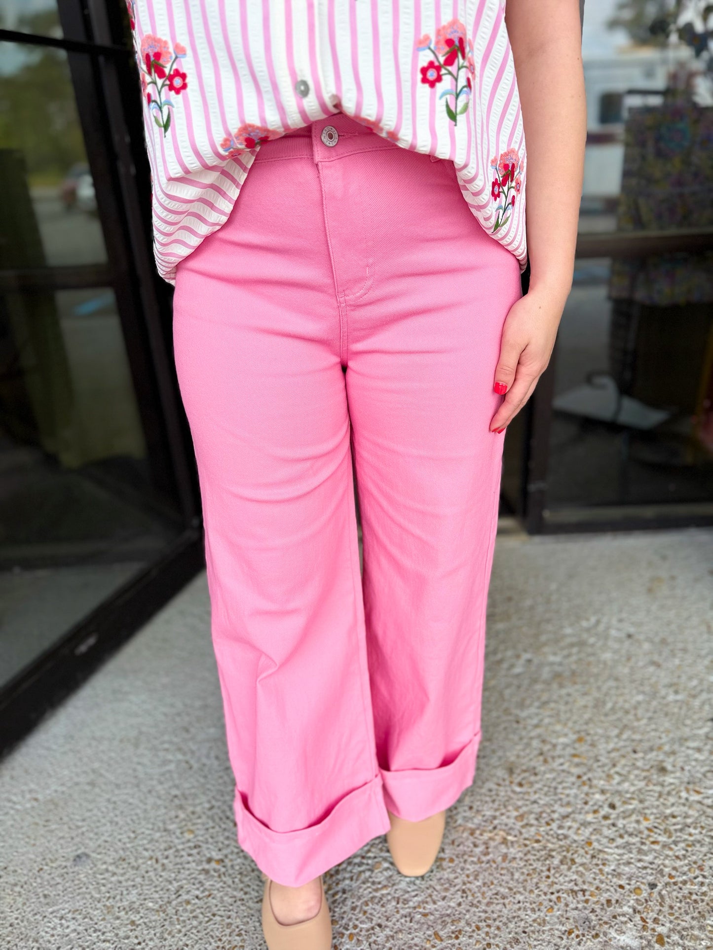 Rosie Please Denim - Pink