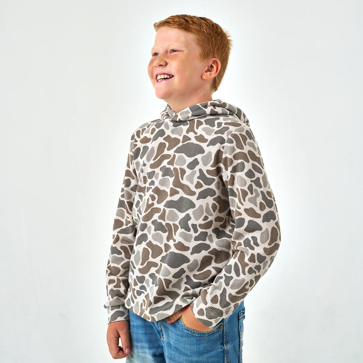 Youth Thermal Hoodie Classic Camo