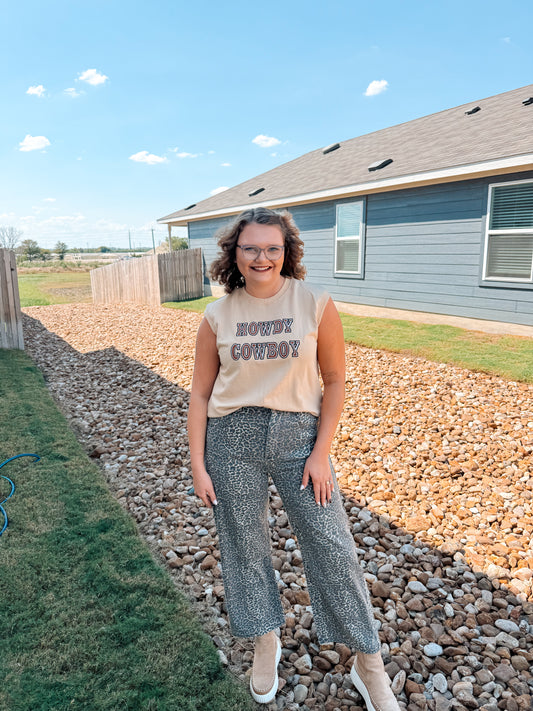 Run Free Leopard Pants