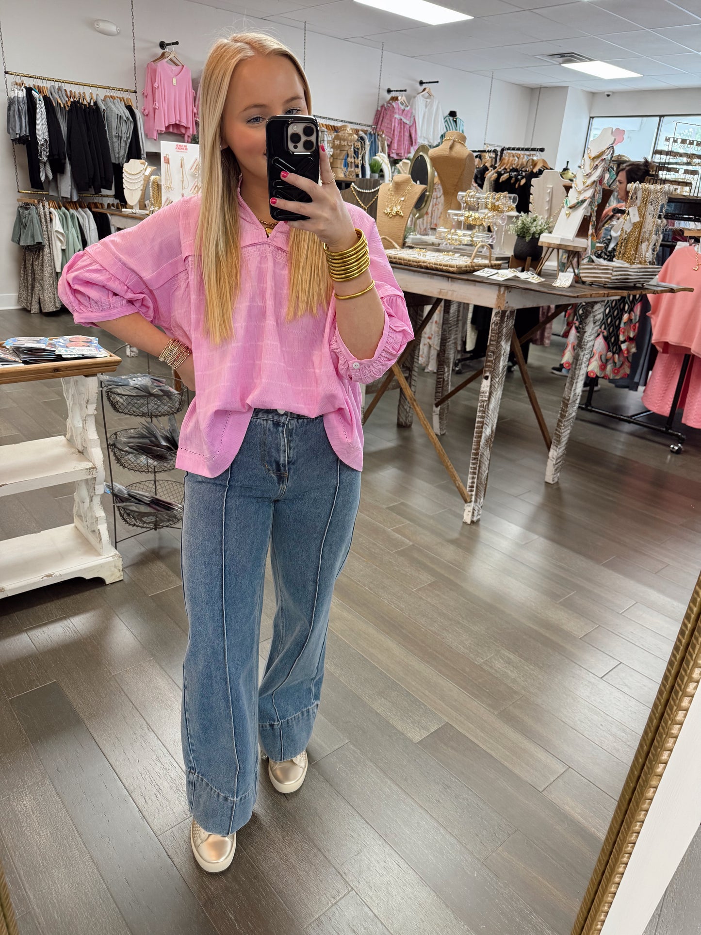 Cotton Candy Top - Pink