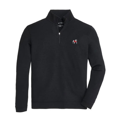 Yeager Pullover - Black - Standing Bulldog