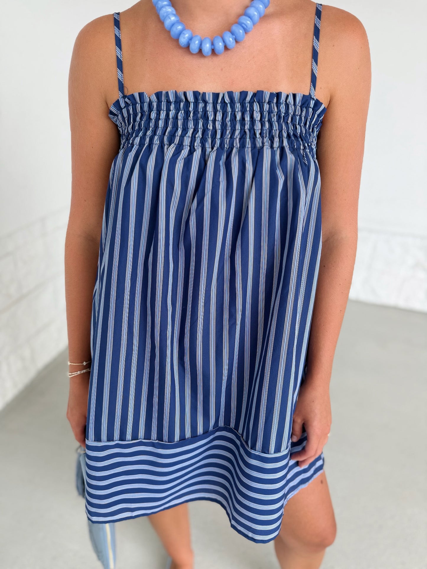 jilli mini - navy stripe