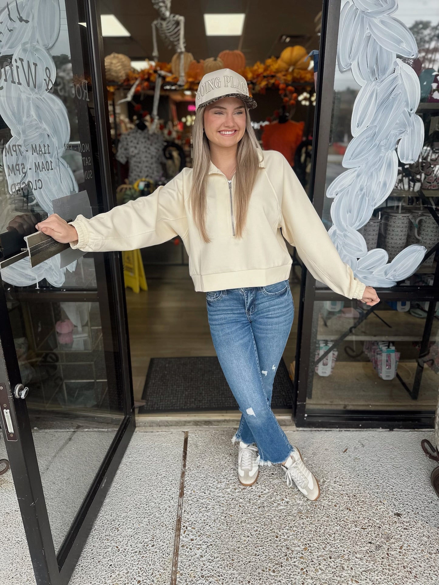 Stay Simple Half Zip