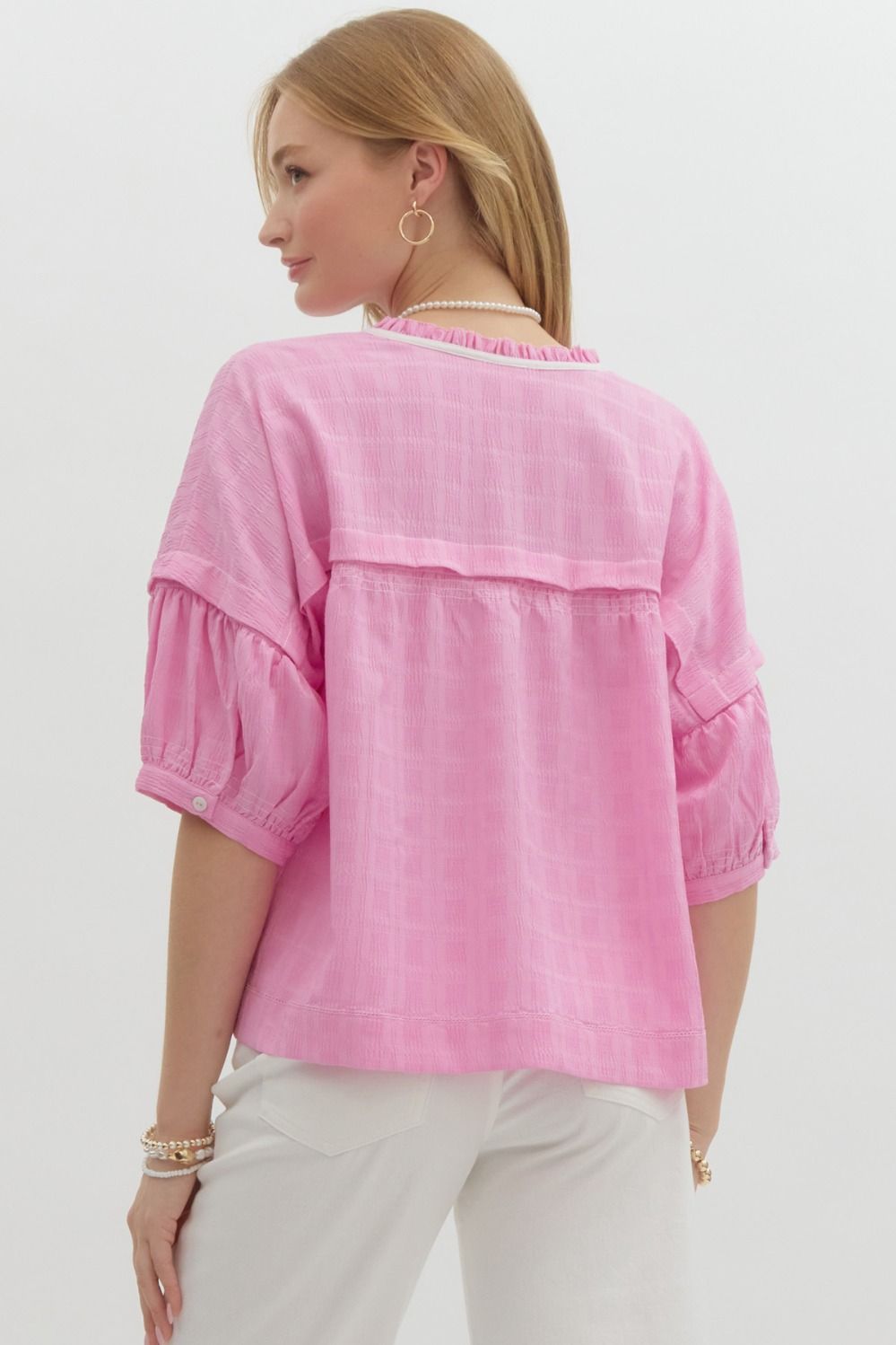 Cotton Candy Top - Pink