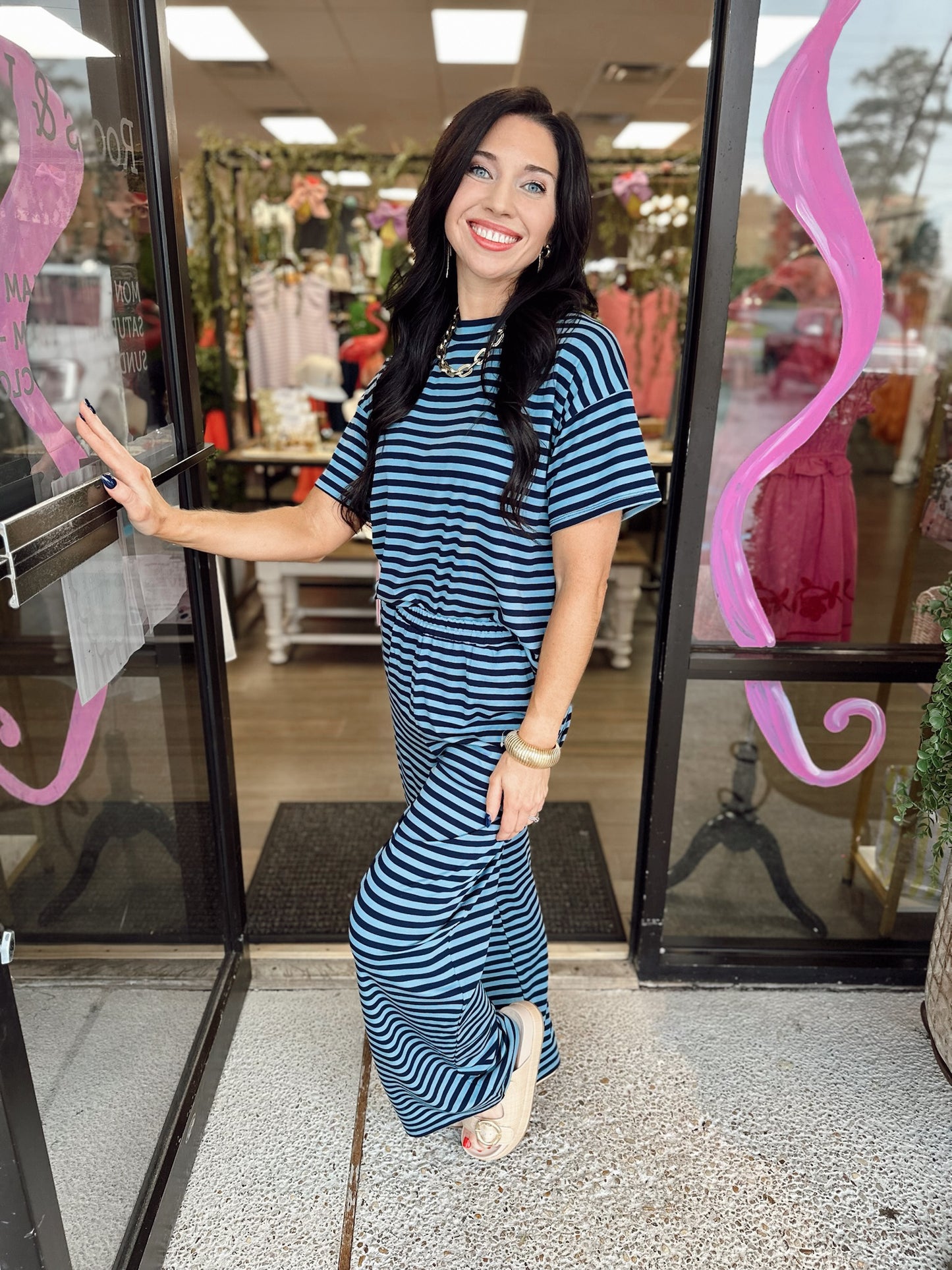 Giving Up Set - navy