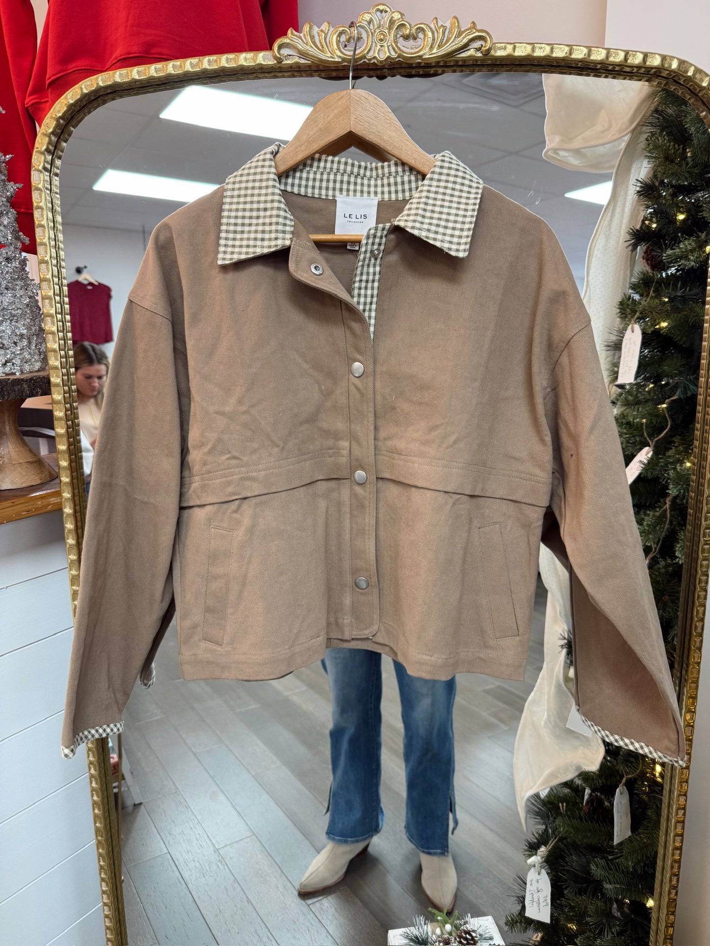 Pop of Gingham Shacket