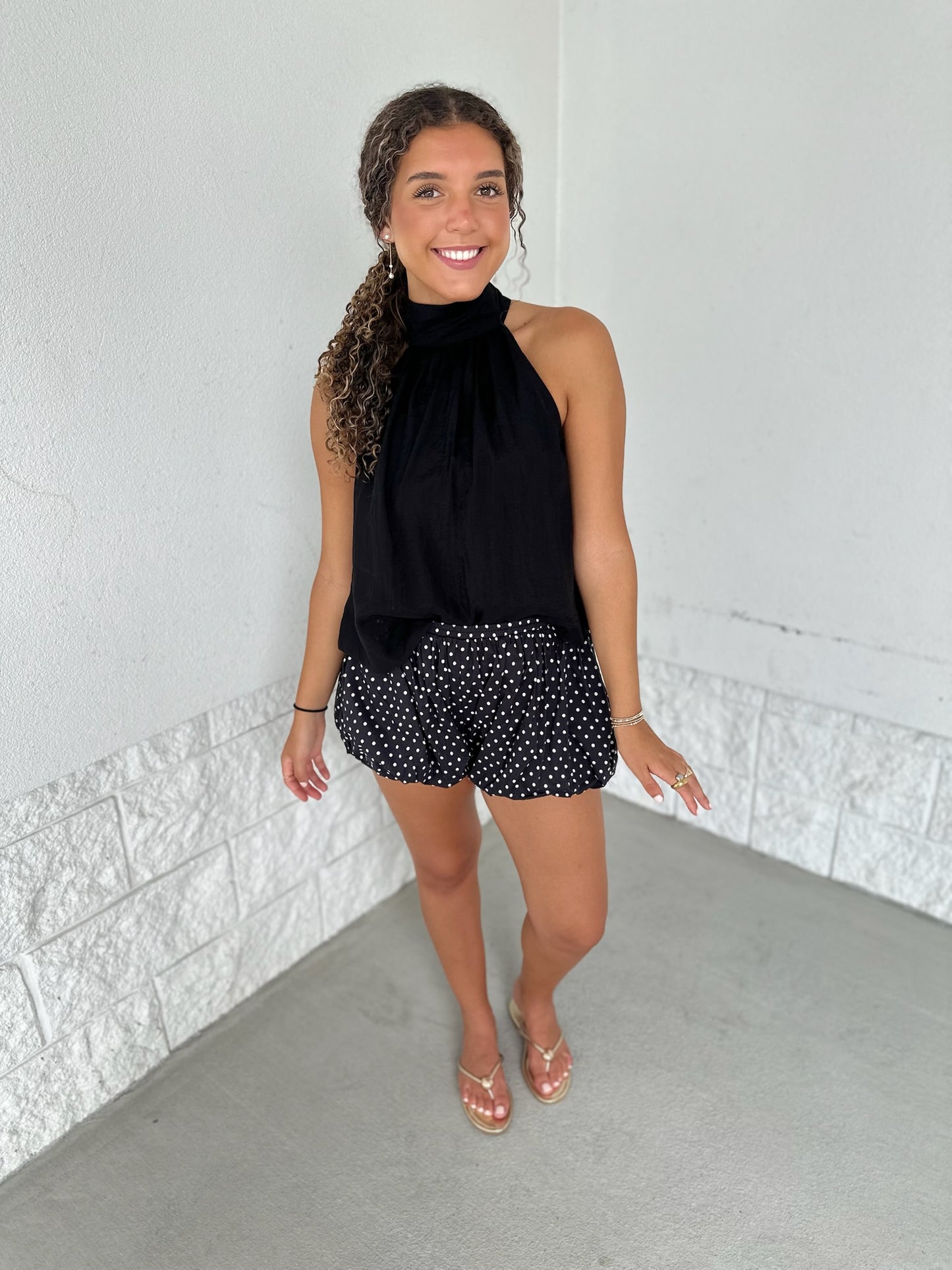 Holly Top - black