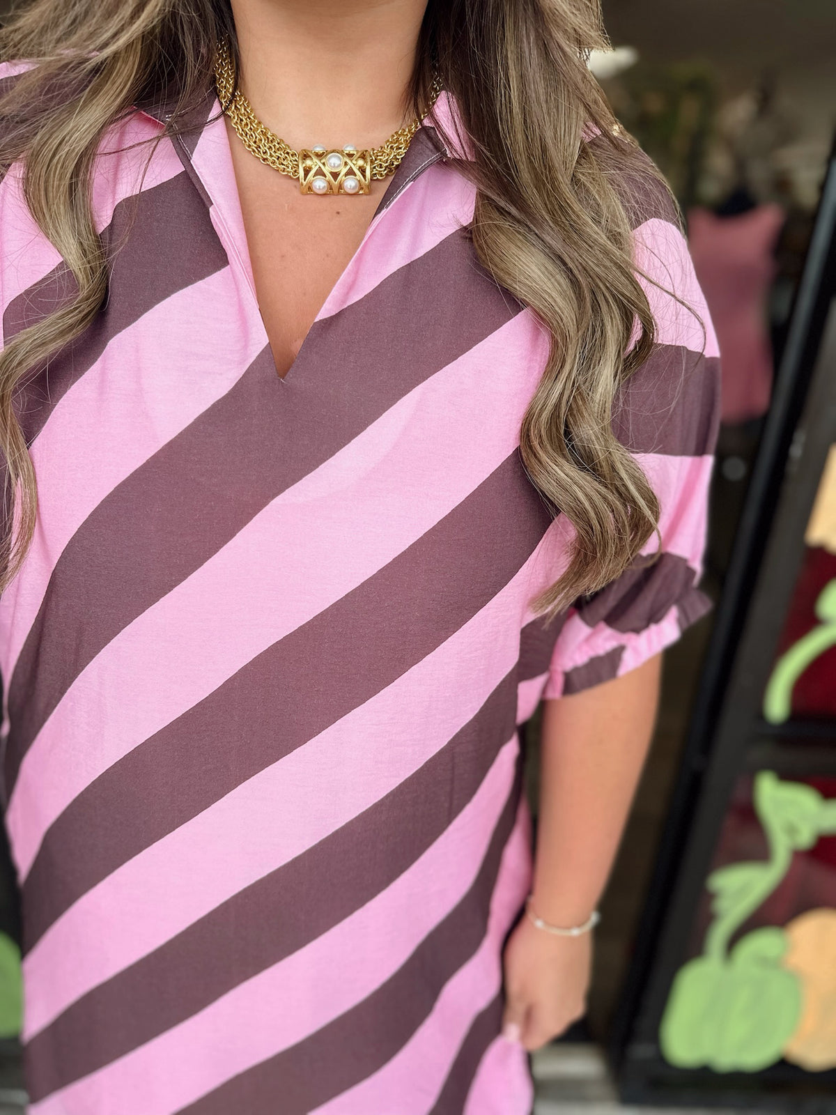 Pink and Brown Cutie Dress