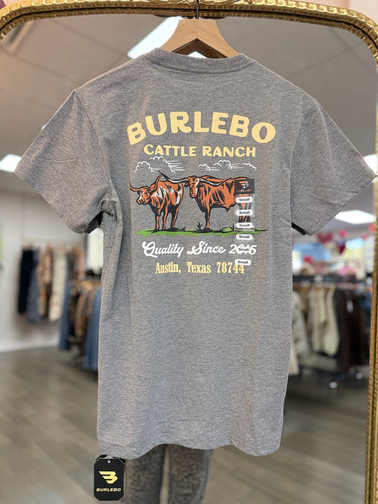 Burlebo Cattle Ranch - Dark Heather Grey