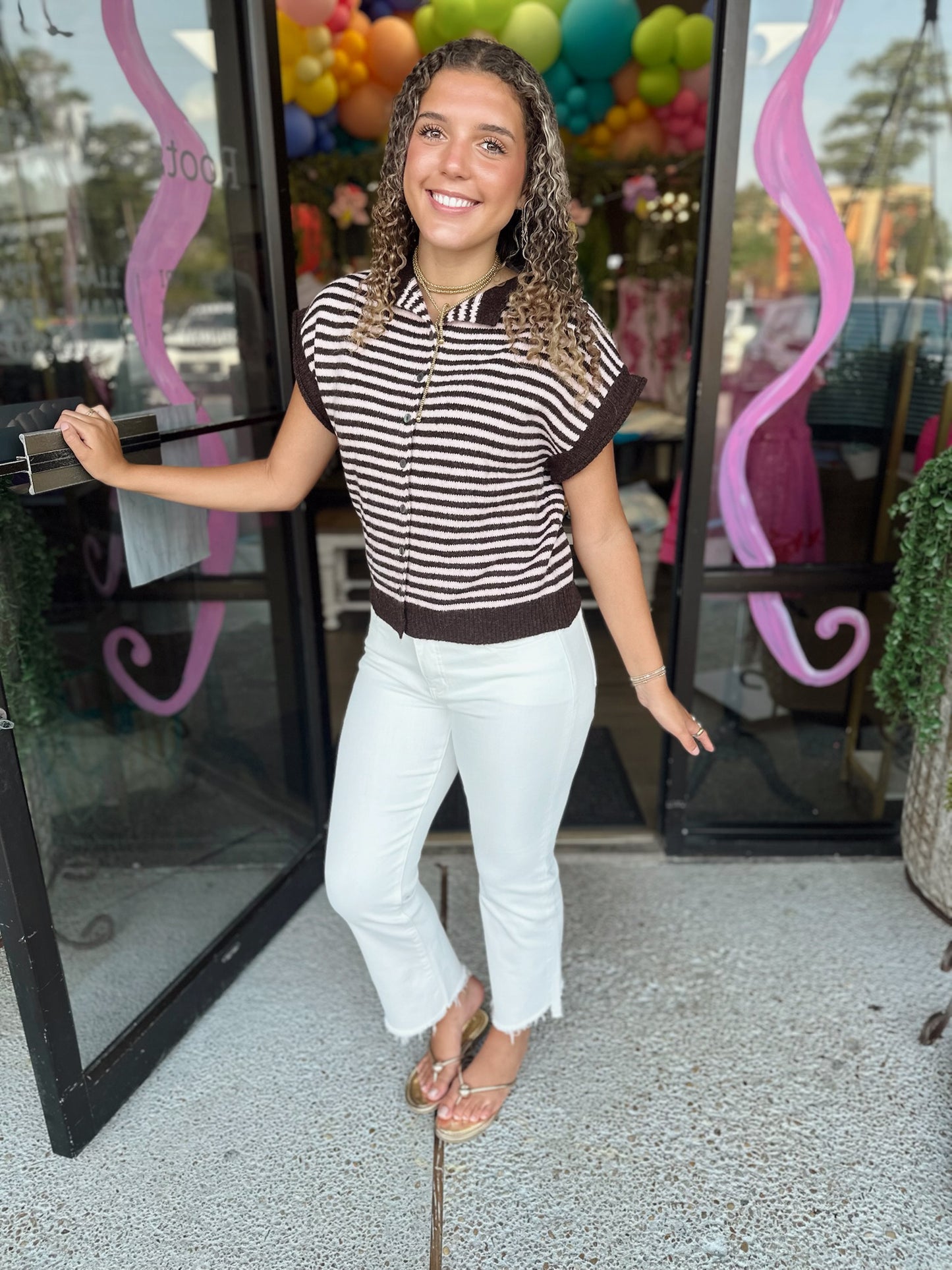 Jeri Top - brown