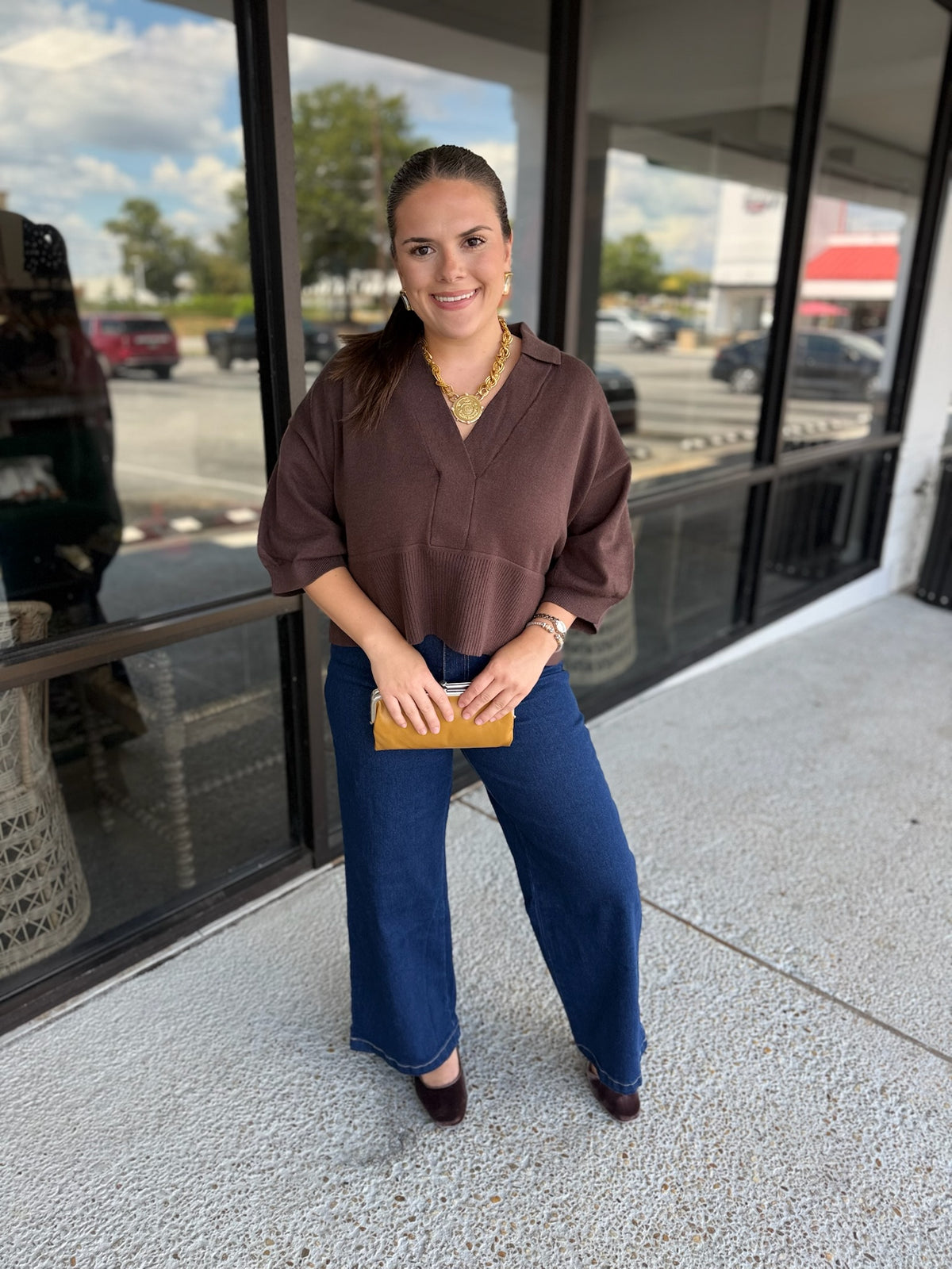 Holli Top - brown