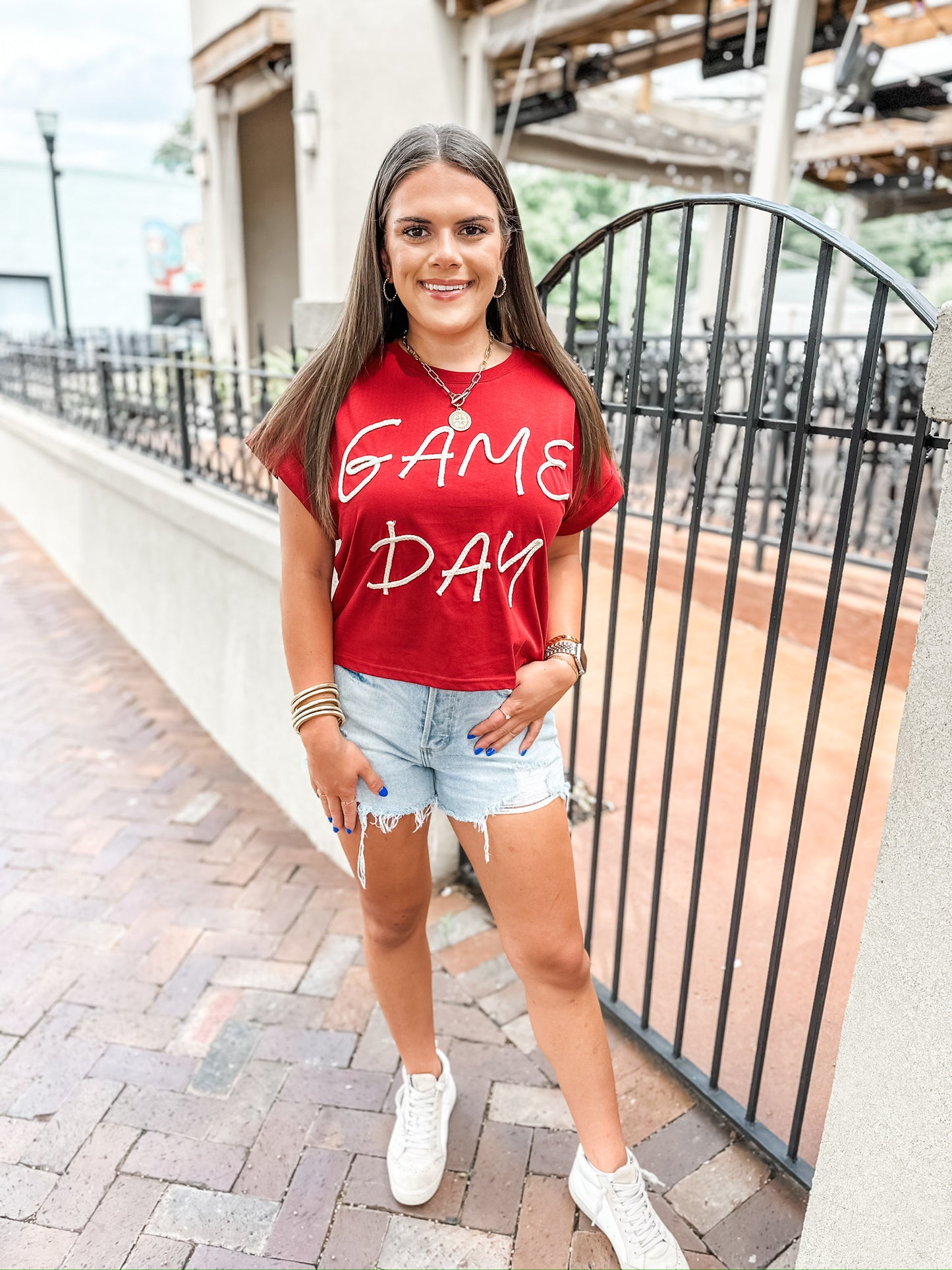 Game Day Tee - Burgundy