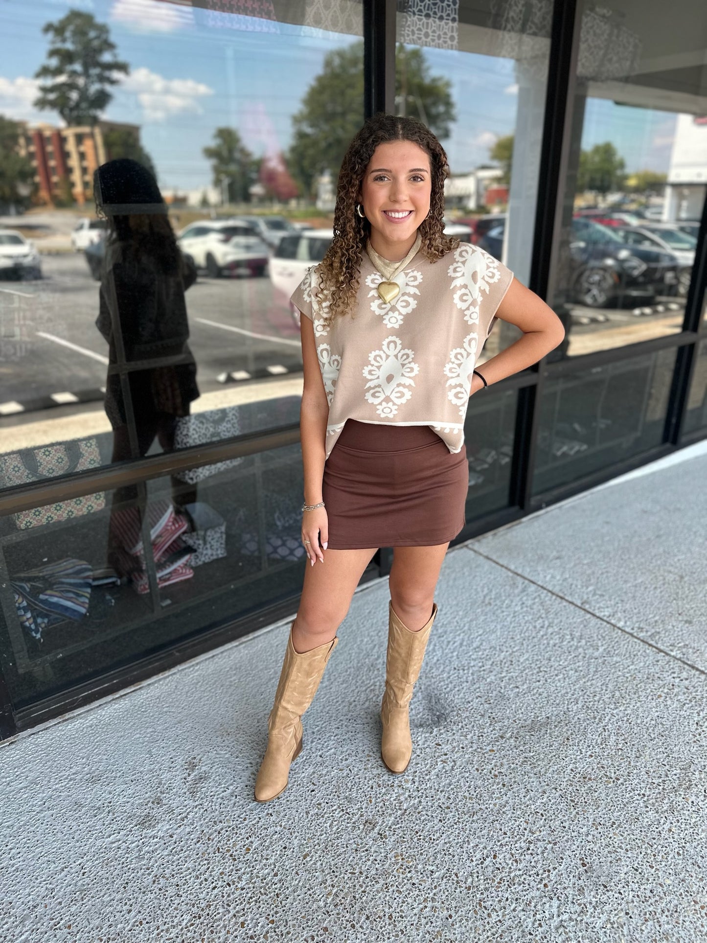 Damask Top