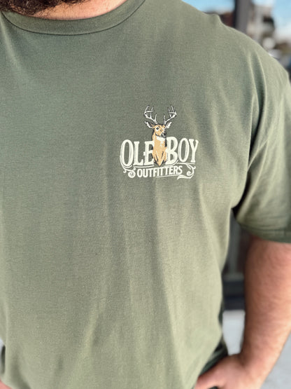 Ole Boy buck mount Tee