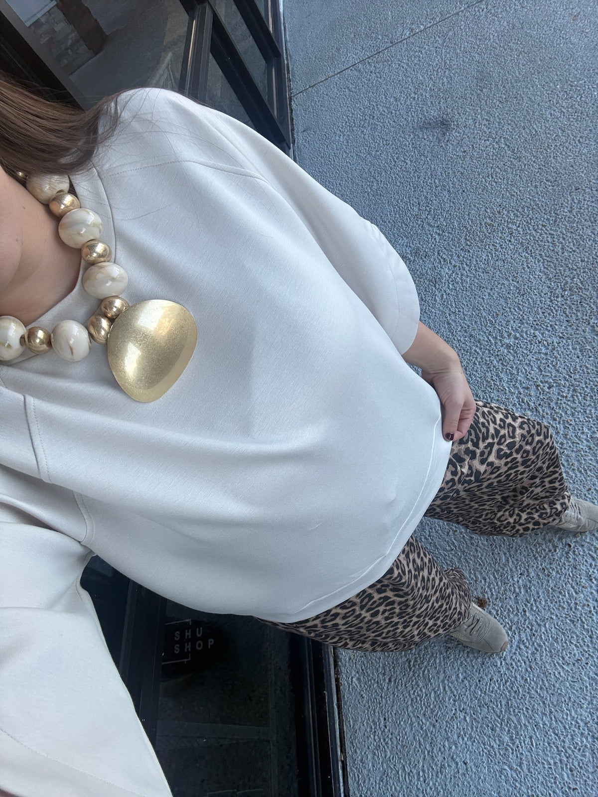 Cozy Little Moments Top - ecru
