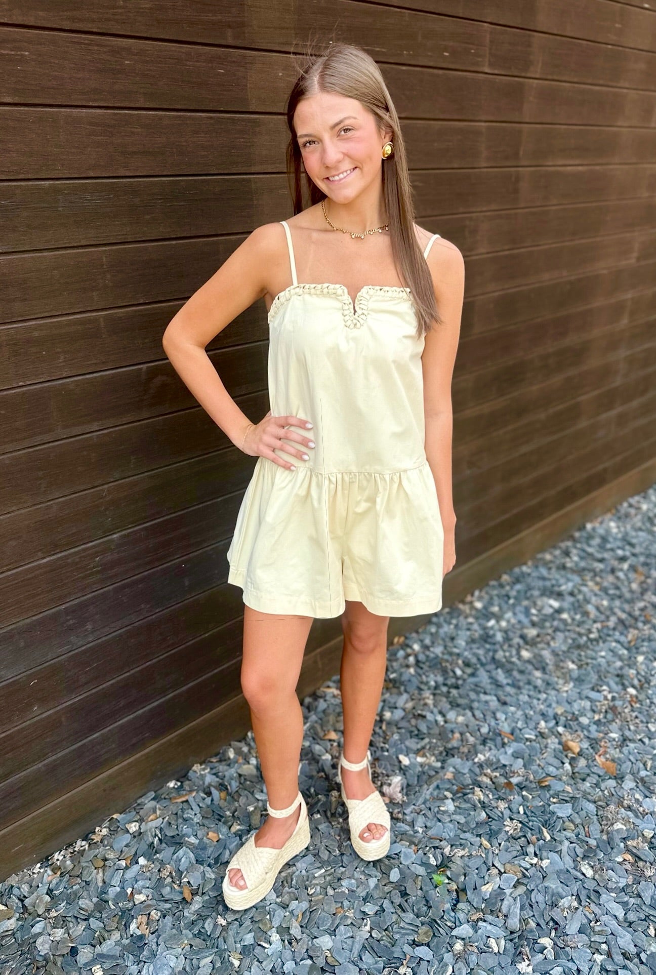 Butter Kisses Romper