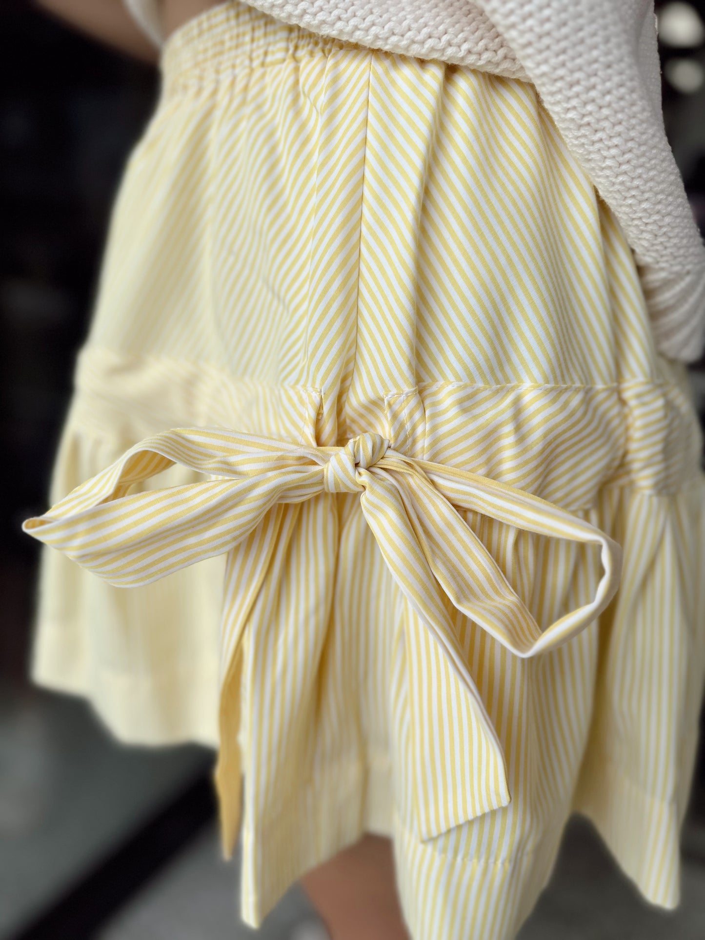 Mimi Skirt - daisy/white