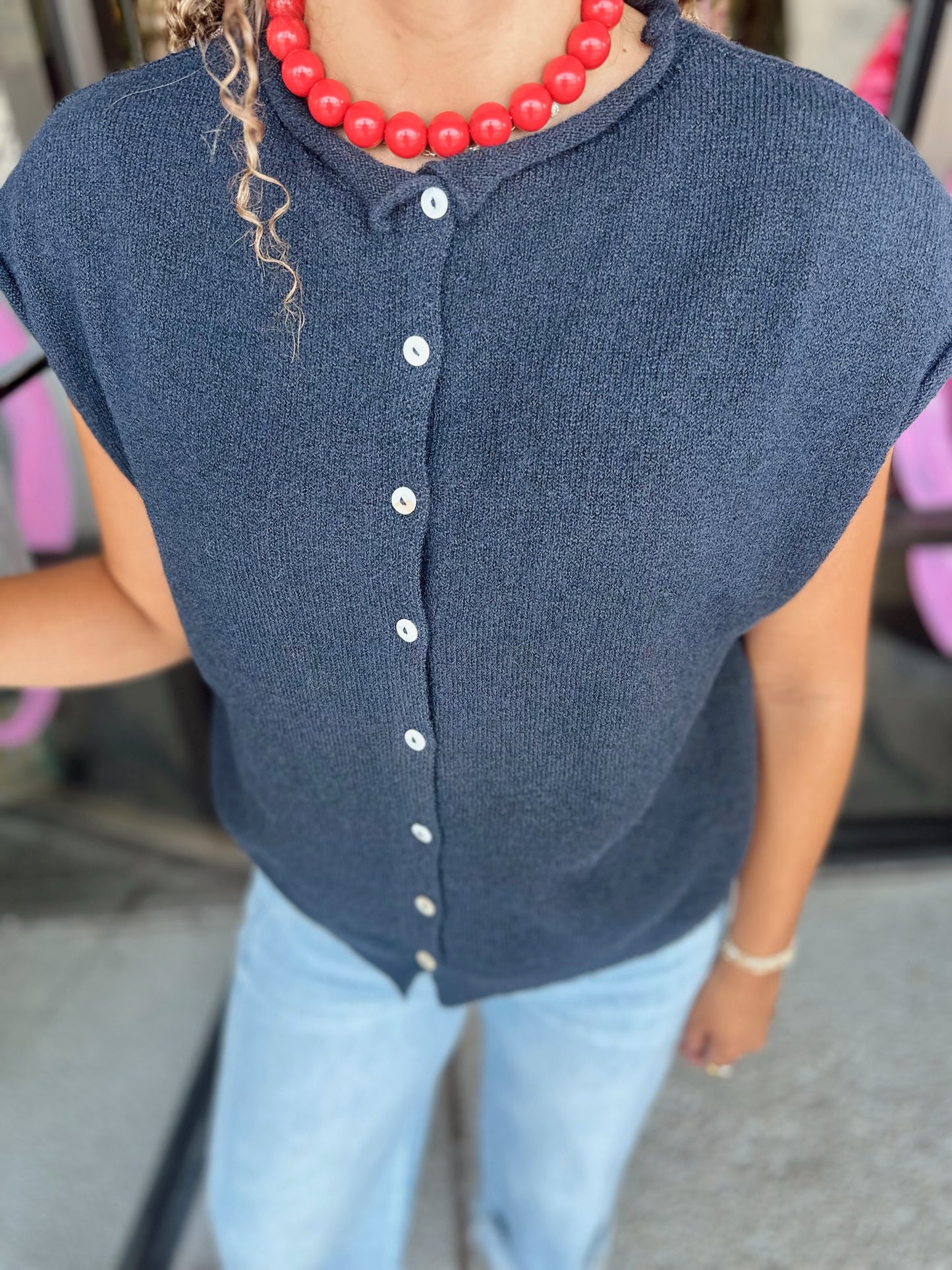 Levi Cardigan - Midnight