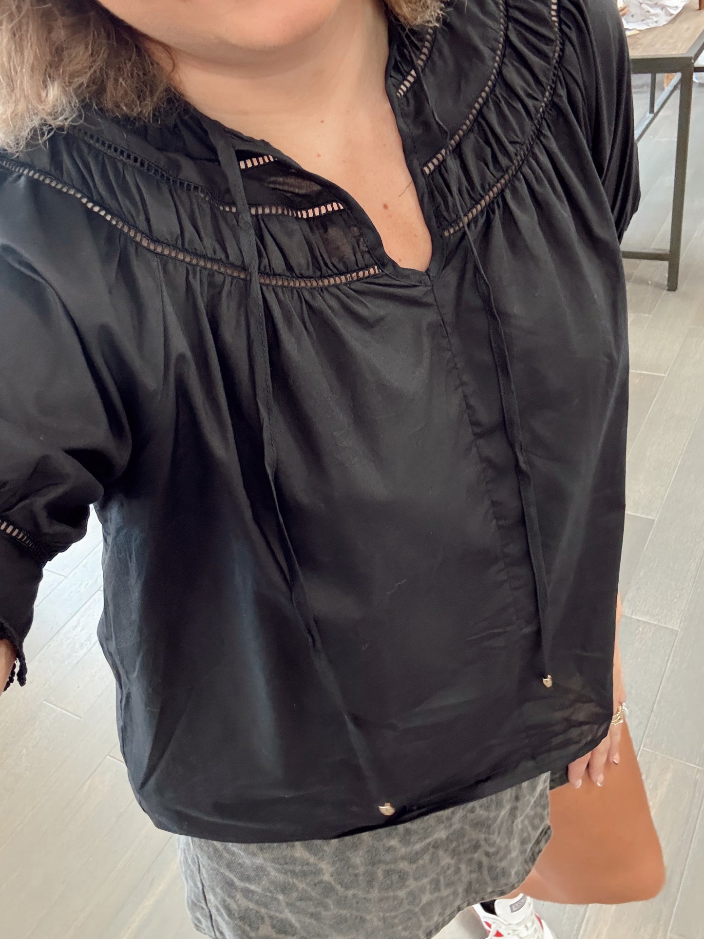 Steffi Top - Black