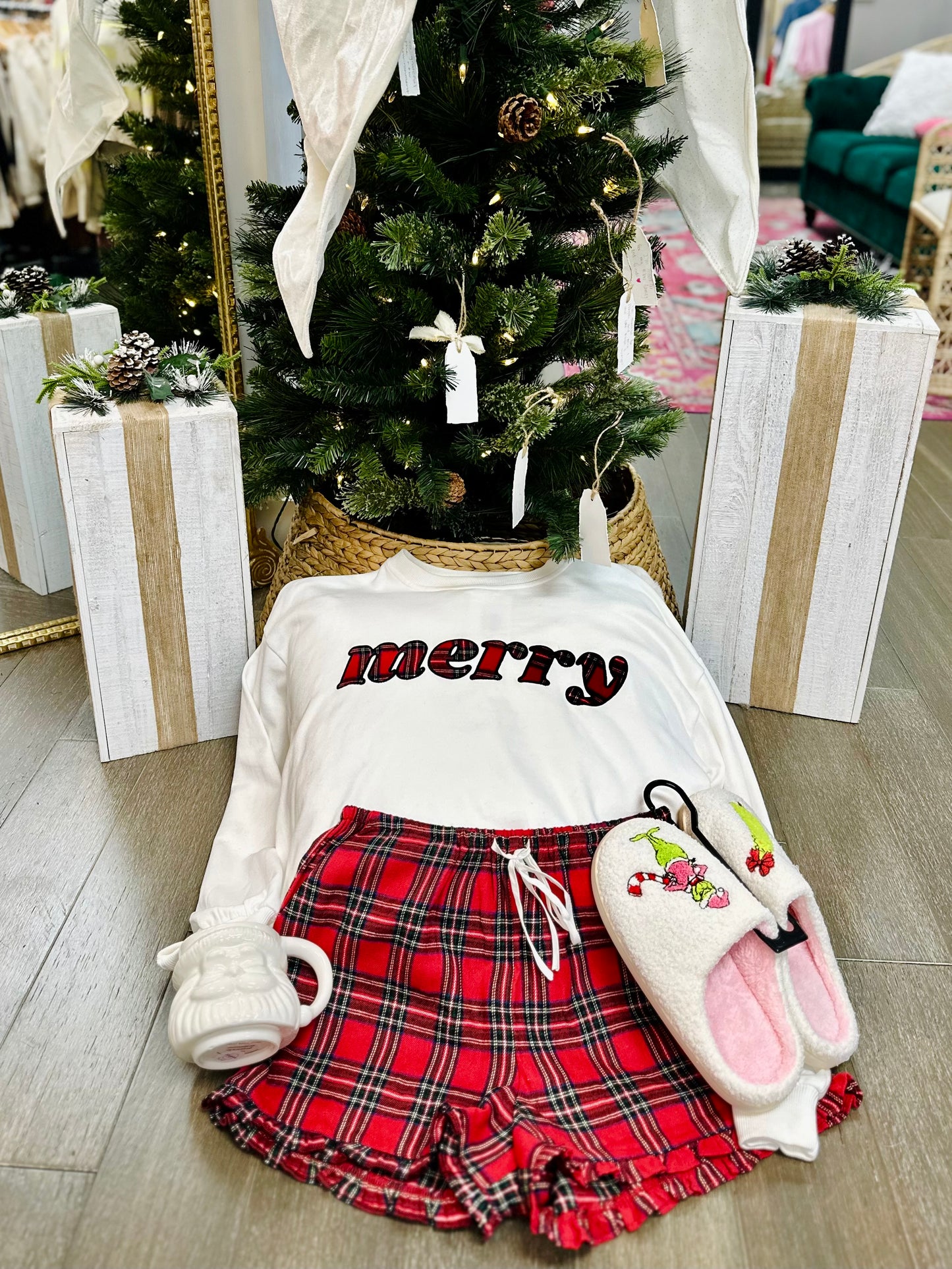 Merry Set-White/Red