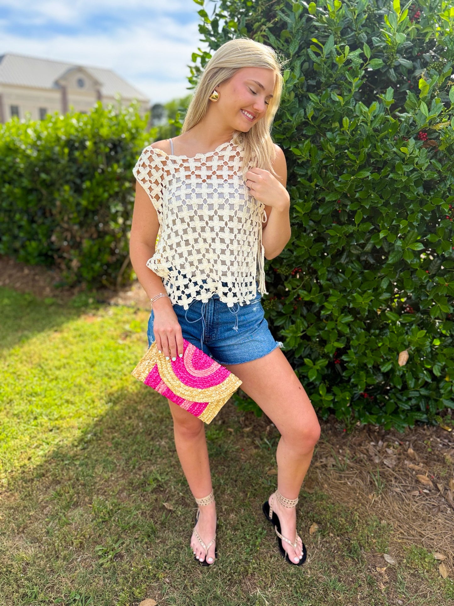 Summer Breeze Top - ecru