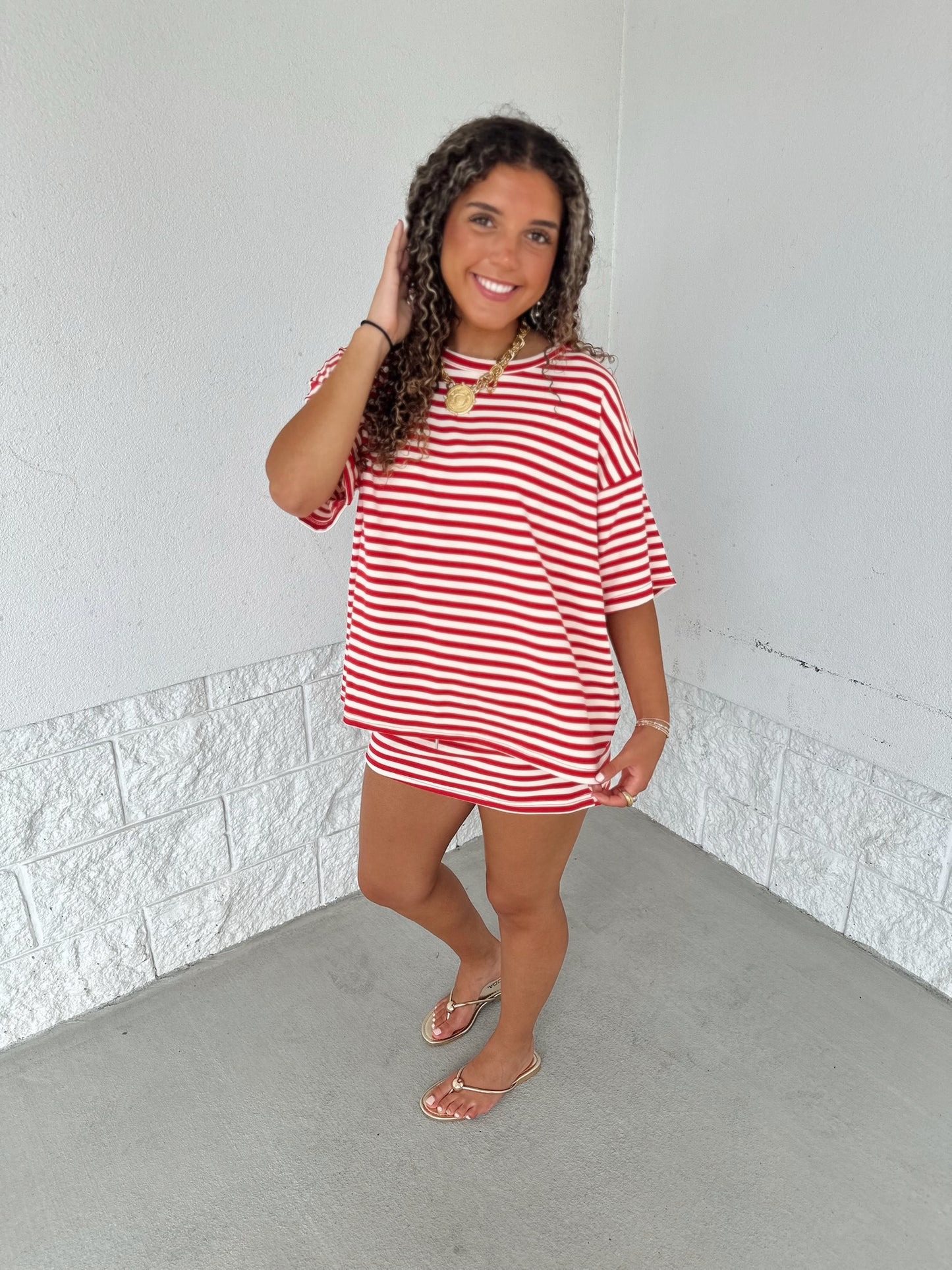 Move On Babe Set - Red
