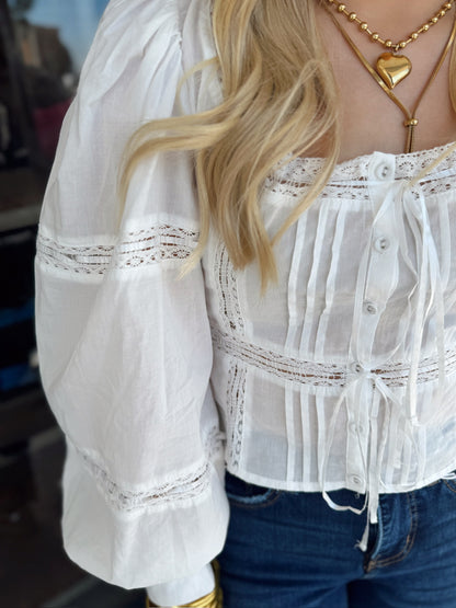 Casella Blouse - Off White