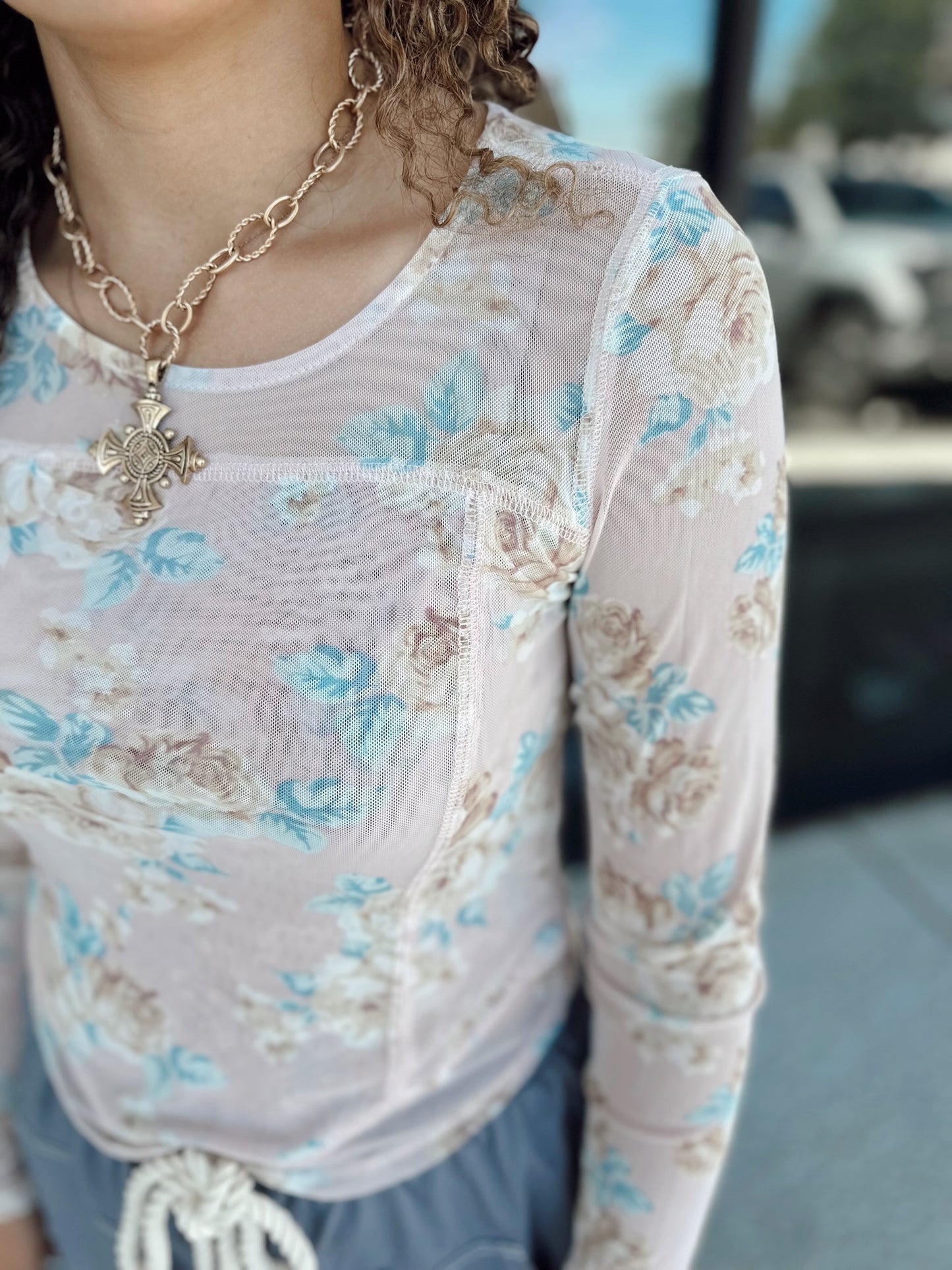 Avery Blush Lace