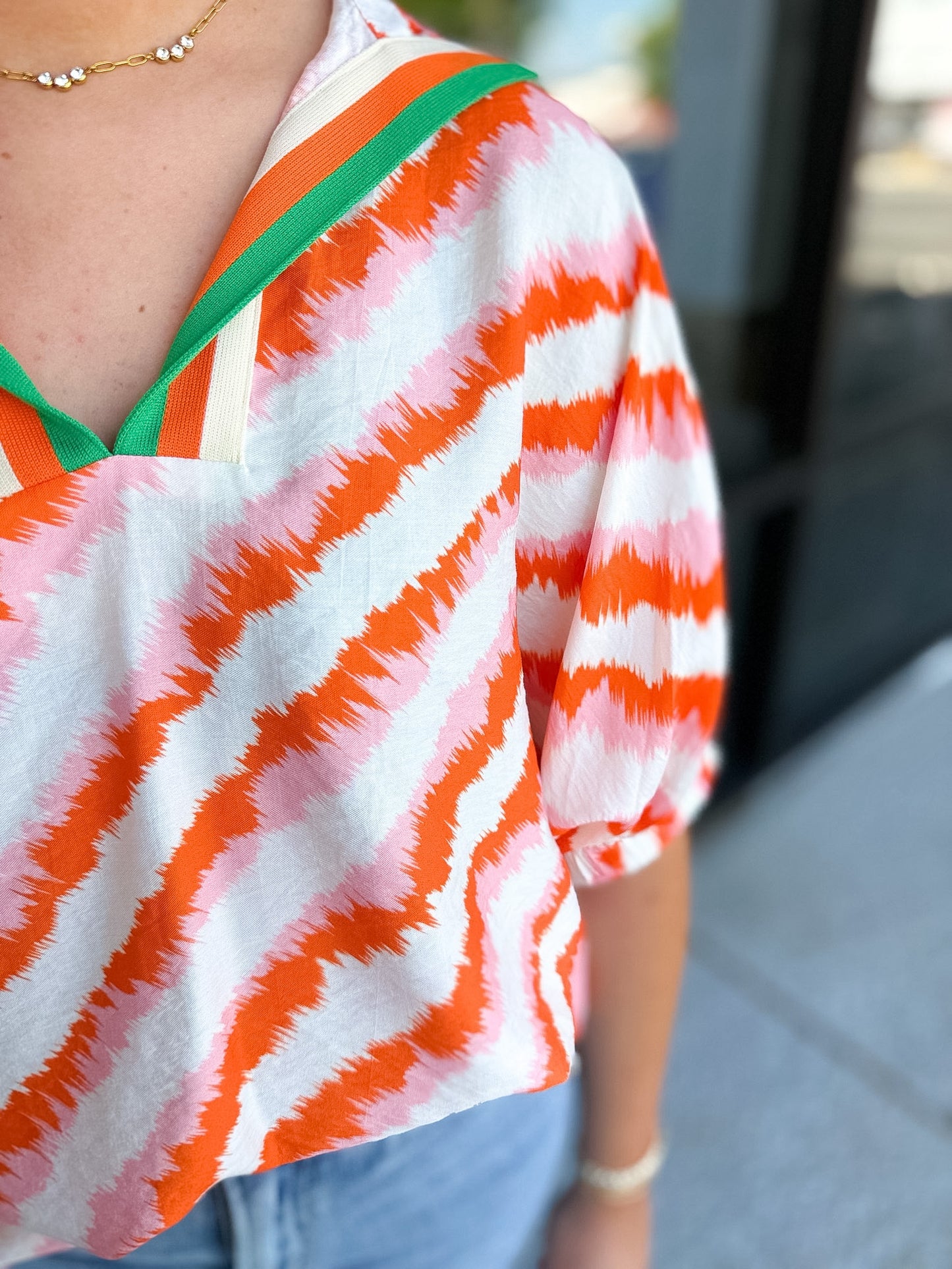 Orange Kiss Top