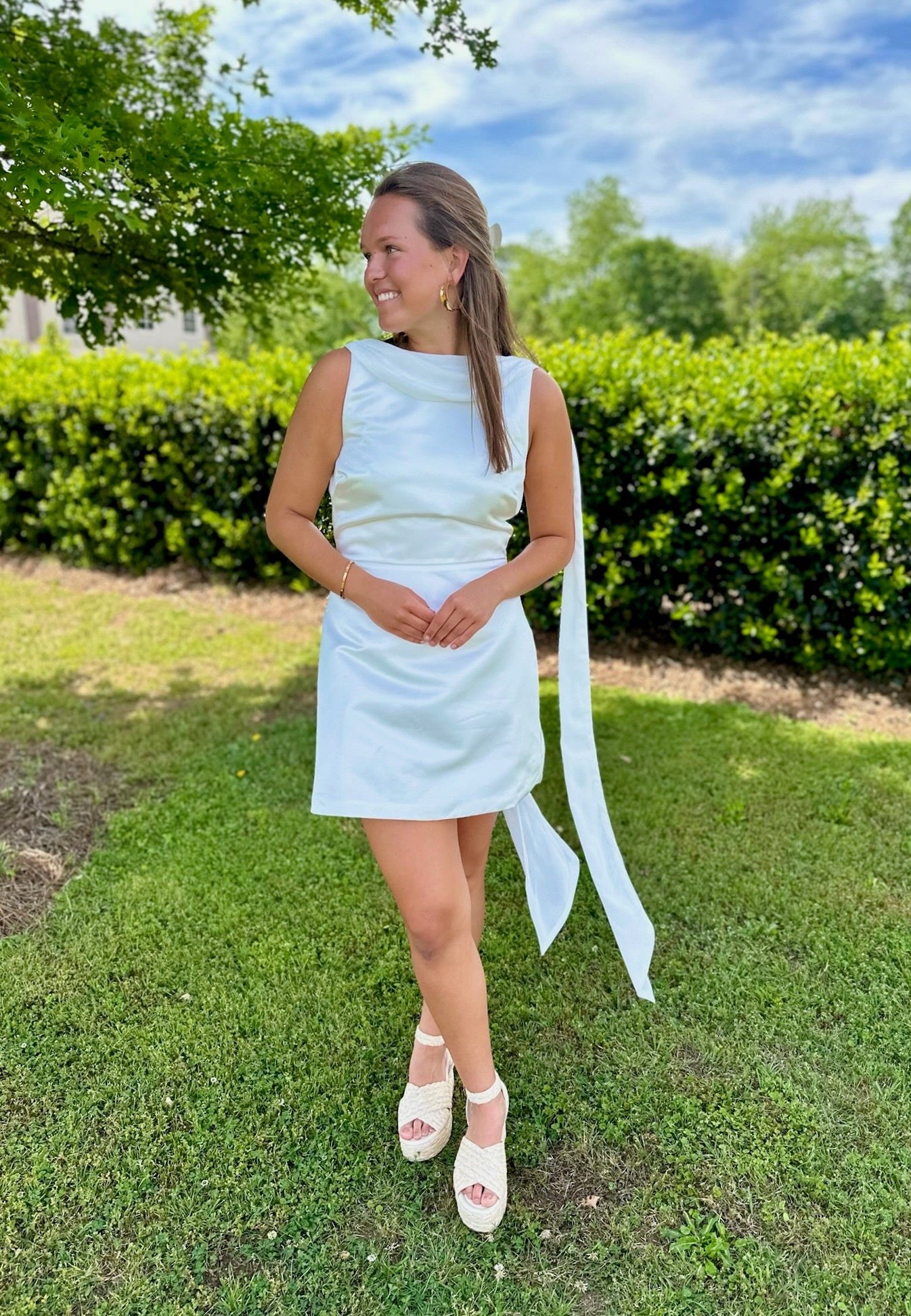 Draped Over Cutie Mini - off white