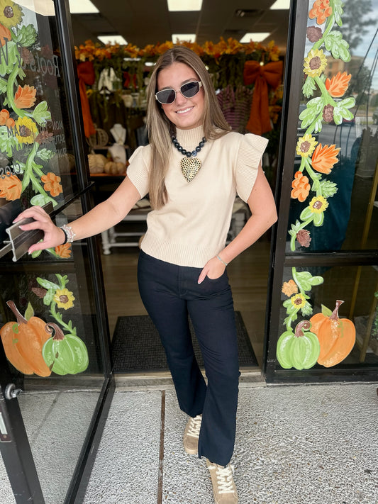 Macy Top - ivory