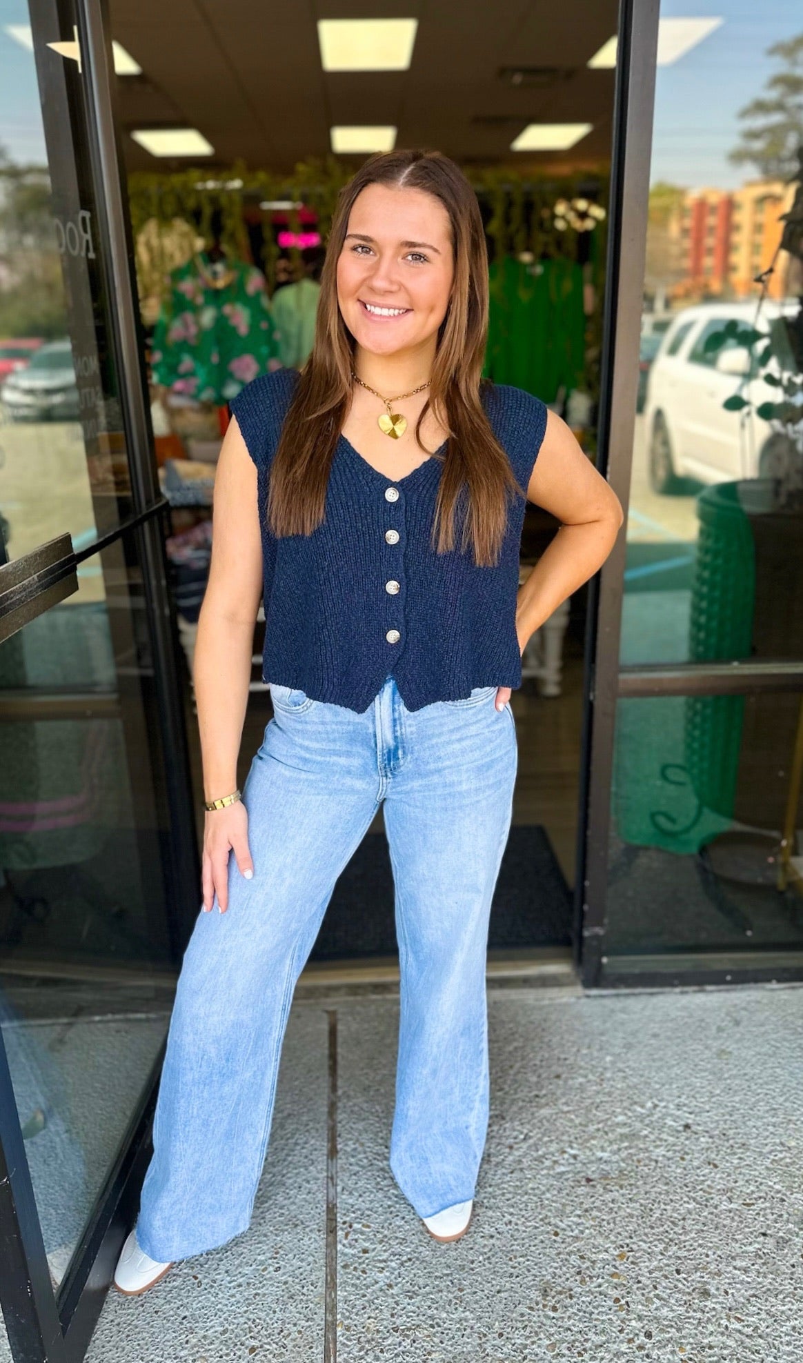 Dorothy Top - Navy